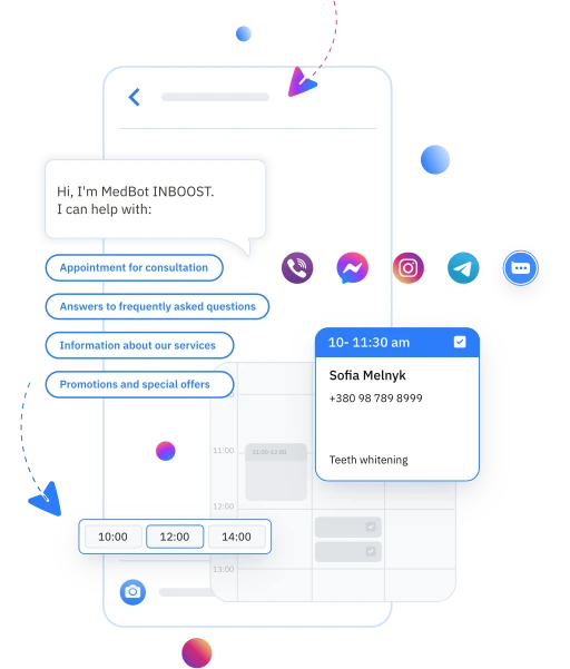 INBOOST MedBot — Illustration